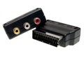 Scart adapter Royalty Free Stock Photo
