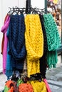 Scarves for Sale Royalty Free Stock Photo