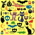 Scary animals set