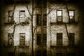 Scary Apartment Building Royalty Free Stock Photo