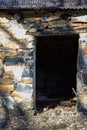 Spooky dark doorway Royalty Free Stock Photo