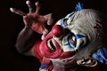 Scary evil clown Royalty Free Stock Photo