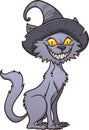 Scary Halloween cat Royalty Free Stock Photo