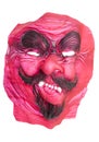 Scary halloween fancy dress devil mask Royalty Free Stock Photo