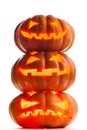 Scary halloween pumpkins Jack O Lanterns