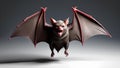 Scary halloween vampire bat Royalty Free Stock Photo