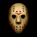 Scary hockey mask Royalty Free Stock Photo