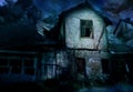 Scary house Royalty Free Stock Photo