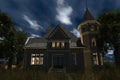 Scary House 3D render