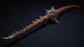 Spiked Sword Realistic Textures And Terrifying Design