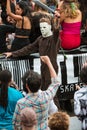 Scary Michael Myers Movie Character Walks In Atlanta Halloween Parade