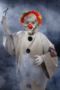 Scary monster clown Royalty Free Stock Photo