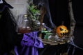 Halloween scary pumpkin Royalty Free Stock Photo