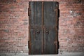 Scary Steel Door Royalty Free Stock Photo