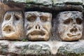 Scary Stone Heads