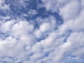 Scatter Clouds With Blue Sky