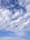 Scatter Clouds With Blue Sky