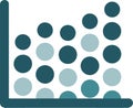 Scatter Plot Illustration Data Visualization Statistical Analysis Icon Graphic Royalty Free Stock Photo