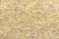 Scattered bulgur wheat seeds texture. Grains pattern, food background, texture idea.