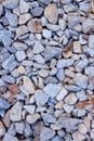 Scattered stones background. Cropped shot of stones texture. Abstract background. Royalty Free Stock Photo