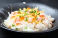 Scattered sushi called CHIRASHI ZUSHI Royalty Free Stock Photo