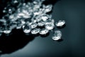 Scattereddiamonds Royalty Free Stock Photo