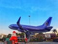 Scb airplane show at terminal 21 pattaya ,Thailand - image