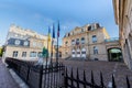 Exterior view of the city hall of Sceaux, France