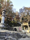 Scenary inside Tiger Hill or Huqiu in Suzhou, China Royalty Free Stock Photo