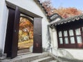 Scenary inside Tiger Hill or Huqiu in Suzhou, China Royalty Free Stock Photo