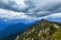 Scenary view of Caucasus mountains Royalty Free Stock Photo