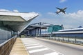 The scene of airport building in shanghai Royalty Free Stock Photo