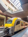 Scene in Antwerp train station