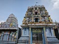 Scene around the building structure and statue of around the Maha Parasakthi Patchaiamman Kathirvel Murugan Temple