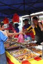 Scene at Bazar Ramadhan Royalty Free Stock Photo