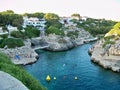 Scene From Of Cala`n Forcat, A Wonderful Resort On The Island Of Menorca, Spain.