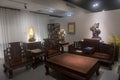 The scene of Chinese style living room