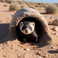 Sandy Burrows and Curious Ferrets: An Exploration of Habitat Life