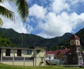 Scene of Dominica, West Indies Royalty Free Stock Photo