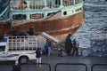 scene of dubai harbour deira