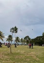 A family outing at the seaside ,at pantai merdeka kedah malaysia dated 09252021