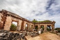 Historic abandoned lighthouse ruins at Aguadilla, Puerto Rico,