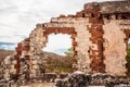 Historic abandoned lighthouse ruins at Aguadilla, Puerto Rico,