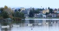 Scene from Lake Merritt, Oakland California Royalty Free Stock Photo