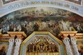 Scene of the Last Judgment - Interior of Refectory in Holy Trinity St. Sergius Lavra, Sergiev Posad