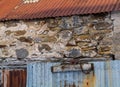 This is a scene of a long disused Farm and its house within the Cairngorms.