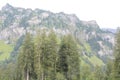 scene in Mount Titlis scene in Switzerland