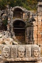 Scene at Myra Turkey Royalty Free Stock Photo