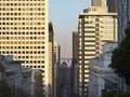 Scene near Union Square, San Francisco Royalty Free Stock Photo