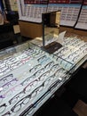 Scene of optometry services and accessories available at Aeon Shopping Mall Focus Point Optical Store